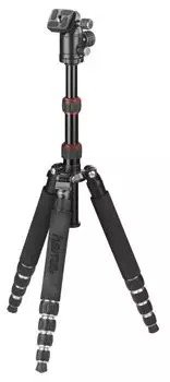 Штатив Hama Traveller Premium 144 Ball напольный черный алюминиевый сплав (1210гр.)