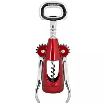 Штопор ATTRIBUTE GADGET VIVA Chrome 23см красный металлик