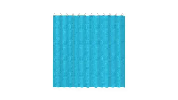 Шторка для ванной FIXSEN голубая (FX-3003C)