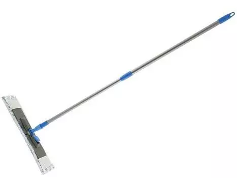 Швабра для пола BRILLIANCE с насадкой из микрофибры с абразивом, телескопич. рукоятка 120см