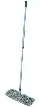 Швабра плоская, для сухой и влажной уборки,1 двухсторонняя насадка, микрофибра, "DSV"