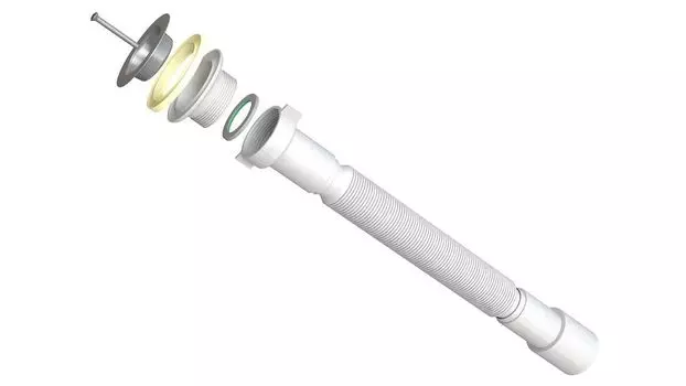 Сифон для одинарной мойки BONOMINI MAGIKONE (9544PP64B0WZ)