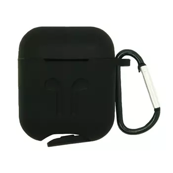 Силиконовый чехол BoraSCO для AirPods, черный