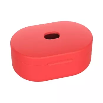 Силиконовый чехол BoraSCO для Xiaomi Redmi AirDots, красный