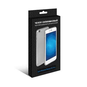 Силиконовый чехол DF для 6C супертонкий, прозрачный