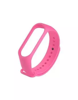 Силиконовый ремешок Red Line для Xiaomi Mi Band 3/ Mi Band 4, розовый, №10 УТ000021124