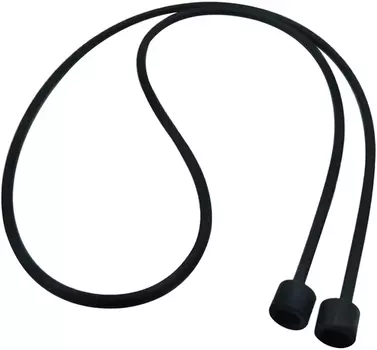 Силиконовый шнурок BoraSCO для AirPods, черный