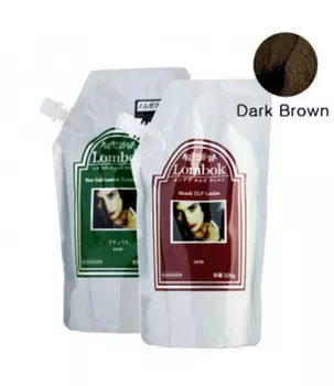 Система для ламинирования волос Dark Brown Lombok Original Set DarkBrown 2*500гр