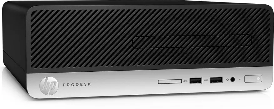 Системный блок HP ProDesk 400 G6 SFF i3 9100 (7EL86EA) черный
