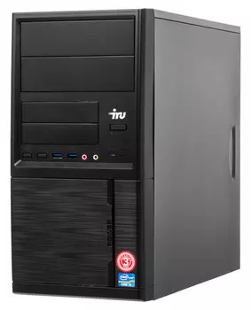 Системный блок IRU Office 110 MT Cel J3355 (1122630) черный