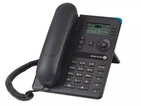 Системный телефон Alcatel-Lucent 8008 (3MG08010AA) черный