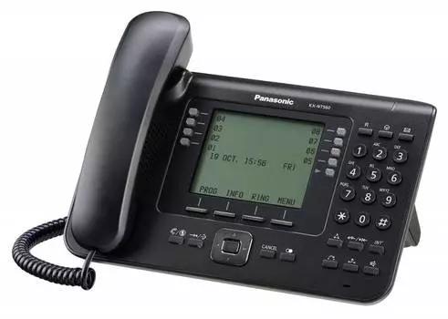 Системный телефон Panasonic KX-NT560RU белый