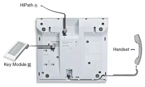 Системный телефон Unify OpenStage 15 T голубой