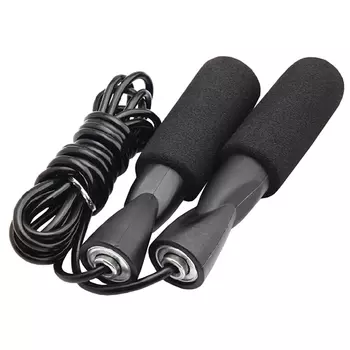 Скакалка на подшипниках Atemi, AJR05BK, 2,8 м, черная