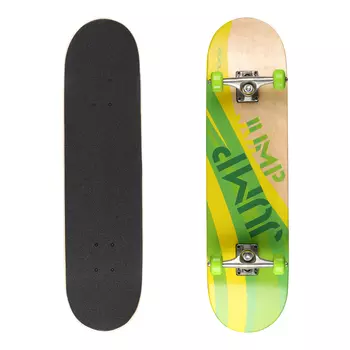 Скейтборд INDIGO JUMP IN249 31*8 Зелено-желтый