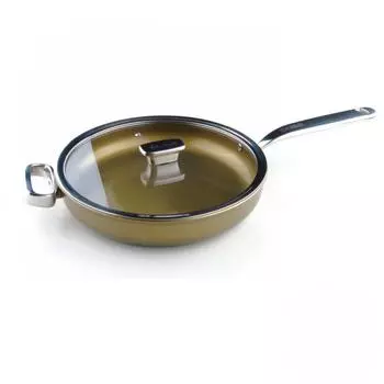 Сковорода глубокая 28см c крышкой