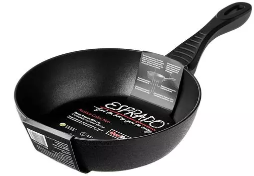 Сковорода глубокая Esprado Rustica 24см, кованный алюминий хорошее состояние