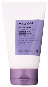 Скрабирующая пенка для очищения кожи лица Mizon Great Pure Cleansing Foam