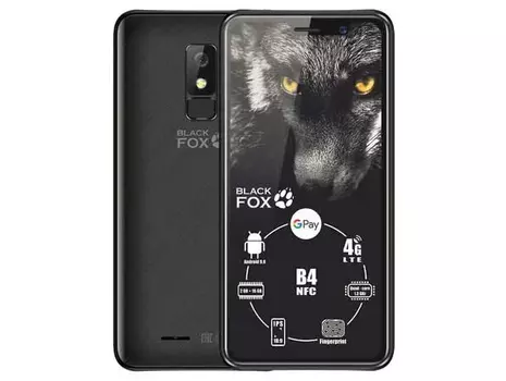 Смартфон Black Fox B4 NFC 16Gb Black