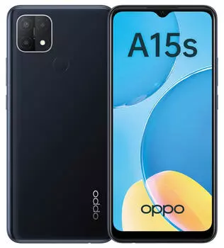 Смартфон Oppo A15s 4/64Gb Black