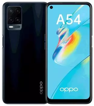 Смартфон OPPO A54 4/64Gb Crystal Black ДУБЛЬ