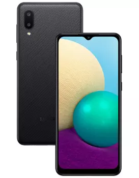 Смартфон Samsung Galaxy A02 A022 32Gb Black