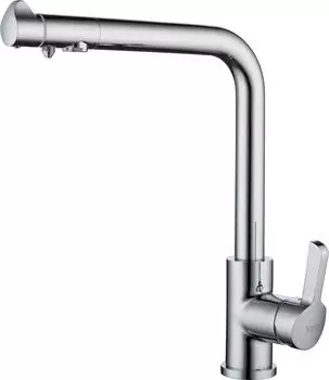 Смеситель для кухни D&amp;K Rhein.Schiller (DA1461601) с подключением к фильтру хром