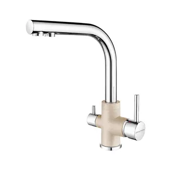 Смеситель для кухни Paulmark Essen Es213011-QUCR кварц-хром