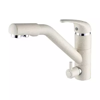 Смеситель для кухни Paulmark Hessen He213017-328 бежевый