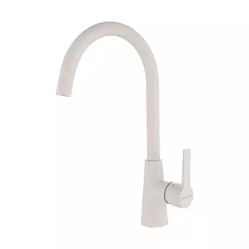 Смеситель для кухни Paulmark Holstein Ho212065-331 белый