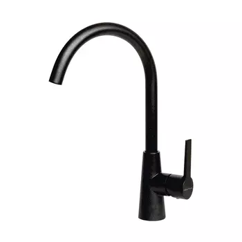 Смеситель для кухни Paulmark Holstein Ho212065-418 черный металлик