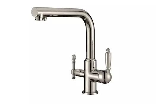 Смеситель для кухни под фильтр ZORG (ZR 313 YF-33 NICKEL)