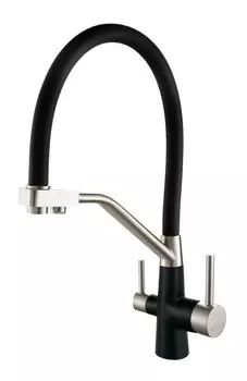 Смеситель для кухни VIKO (V5822) с подключением к фильтру, гибкий излив