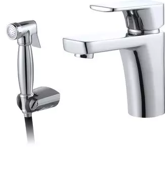 Смеситель для раковины с гигиеническим душем D&amp;K Berlin Freie (DA1432601)