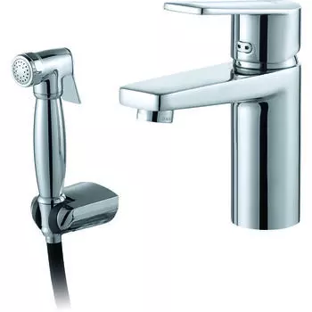 Смеситель для раковины с гигиеническим душем D&amp;K Rhein Lessing (DA1322601)