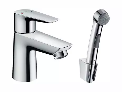 Смеситель для раковины с гигиеническим душем Hansgrohe Talis E 71729000