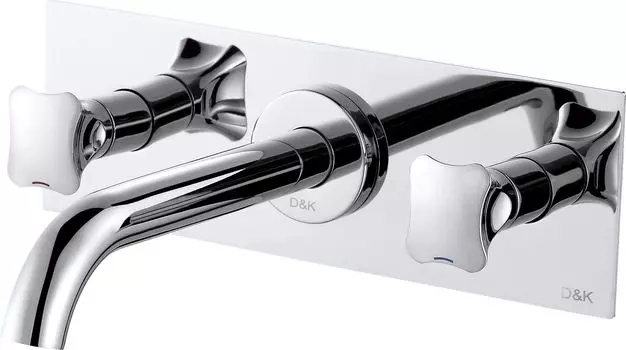 Смеситель для раковины встраиваемый D&amp;K Hessen Grimm (DA1384401)