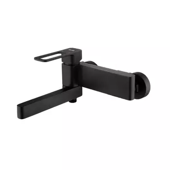 Смеситель для ванны черный IDDIS Slide (SLIBL00i02WA)