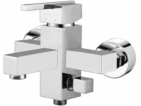 Смеситель для ванны Elghansa Kubus 23A9741