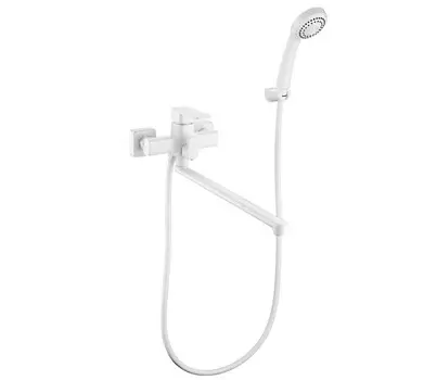 Смеситель для ванны Elghansa Mondschein 5302235-White