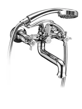 Смеситель для ванны Elghansa Praktic 2312660