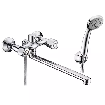 Смеситель для ванны и душа WasserKRAFT Amper 2902L с длинным изливом 9060987