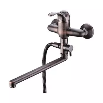 Смеситель для ванны и душа WasserKRAFT Isar 1302L с длинным изливом 9061222