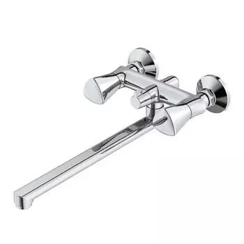 Смеситель для ванны с длинным изливом Iddis Bounce BOUSBL2i10WA