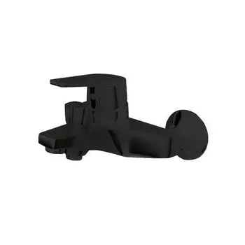 Смеситель для ванны короткий излив Bravat Line, черный (F65299BM-B-RUS)