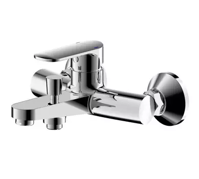 Смеситель для ванны короткий излив Bravat Louise (F6191183CP-01-RUS)