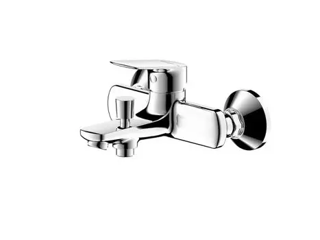 Смеситель для ванны короткий излив Bravat Rhein (F6429564CP-01-ENG)