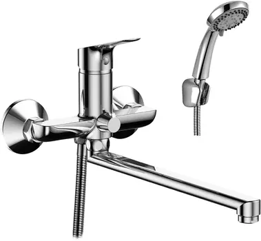 Смеситель для ванны Rossinka RS29-33 с дл. изливом