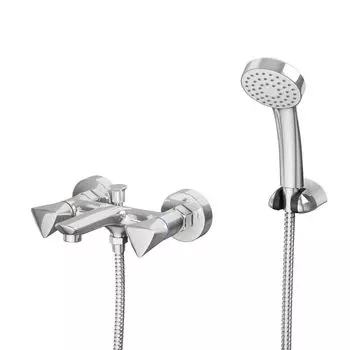 Смеситель для ванны с коротким изливом RUSH Andros (AN2435-44)