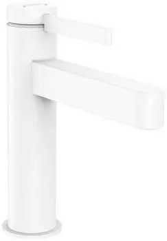 Смеситель Hansgrohe Finoris для раковины 76020700, 110 с донным клапаном, матовый белый